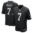 Zennovawear Quay Walker Las Vegas Raiders Team Game Jersey - Black