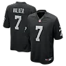 Zennovawear Quay Walker Las Vegas Raiders Team Game Jersey - Black