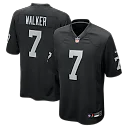 Zennovawear Quay Walker Las Vegas Raiders Team Game Jersey - Black