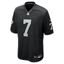 Zennovawear Quay Walker Las Vegas Raiders Team Game Jersey - Black