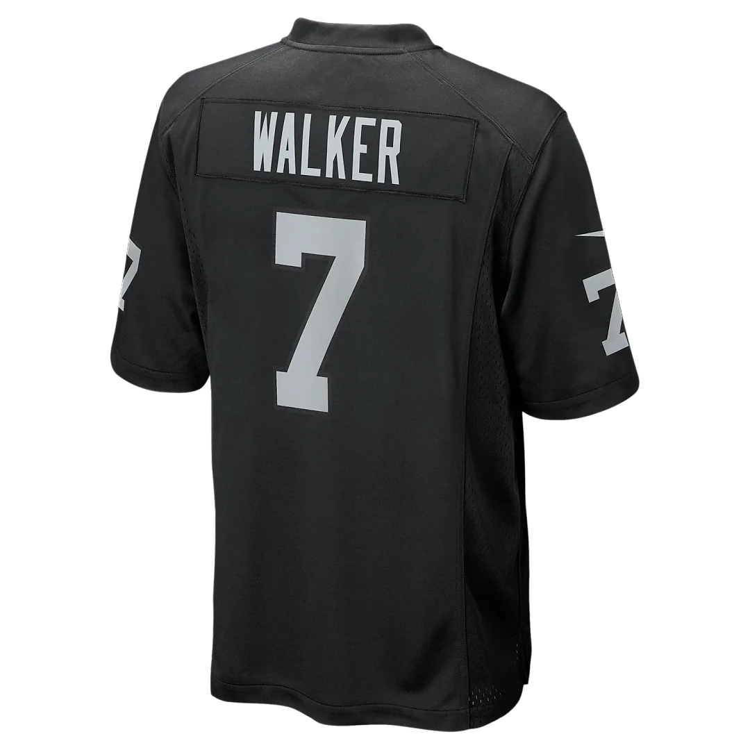 Zennovawear Quay Walker Las Vegas Raiders Team Game Jersey - Black