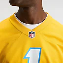 Zennovawear Quentin Johnston Los Angeles Chargers Alternate Charger Power Game Player Jersey - Gold