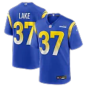 Zennovawear Quentin Lake Los Angeles Rams Game Player Jersey - Royal