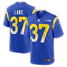 Zennovawear Quentin Lake Los Angeles Rams Game Player Jersey - Royal