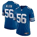 Zennovawear Men's Quenton Nelson Royal Indianapolis Colts Alternate Vapor Limited Jersey