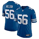 Zennovawear Men's Quenton Nelson Royal Indianapolis Colts Alternate Vapor Limited Jersey
