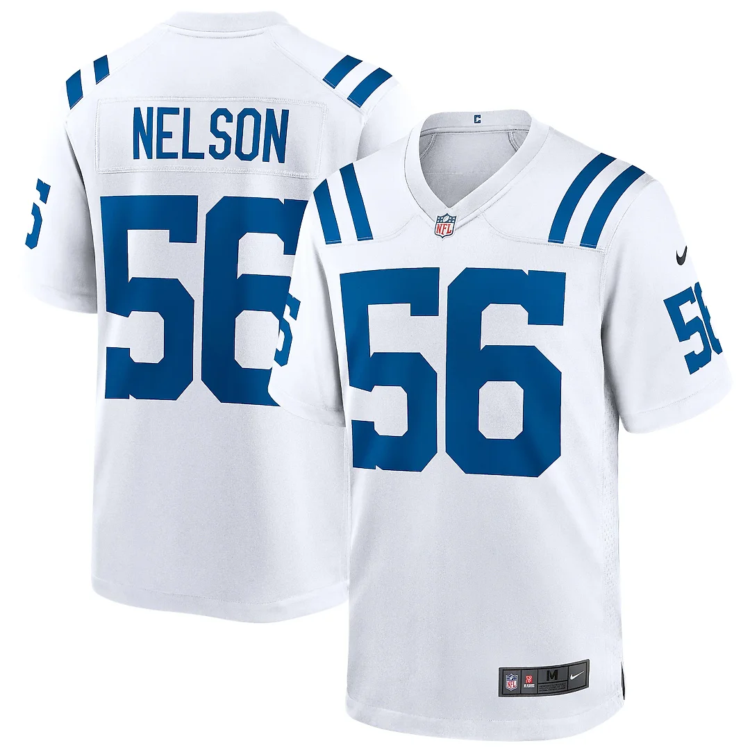 Zennovawear Quenton Nelson Indianapolis Colts Game Player Jersey - White