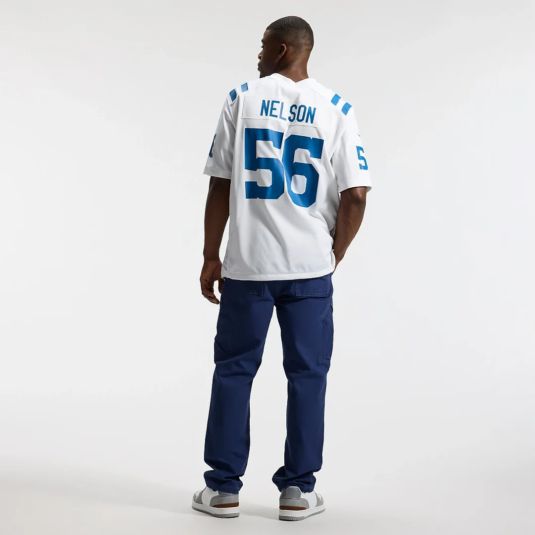 Zennovawear Quenton Nelson Indianapolis Colts Game Player Jersey - White