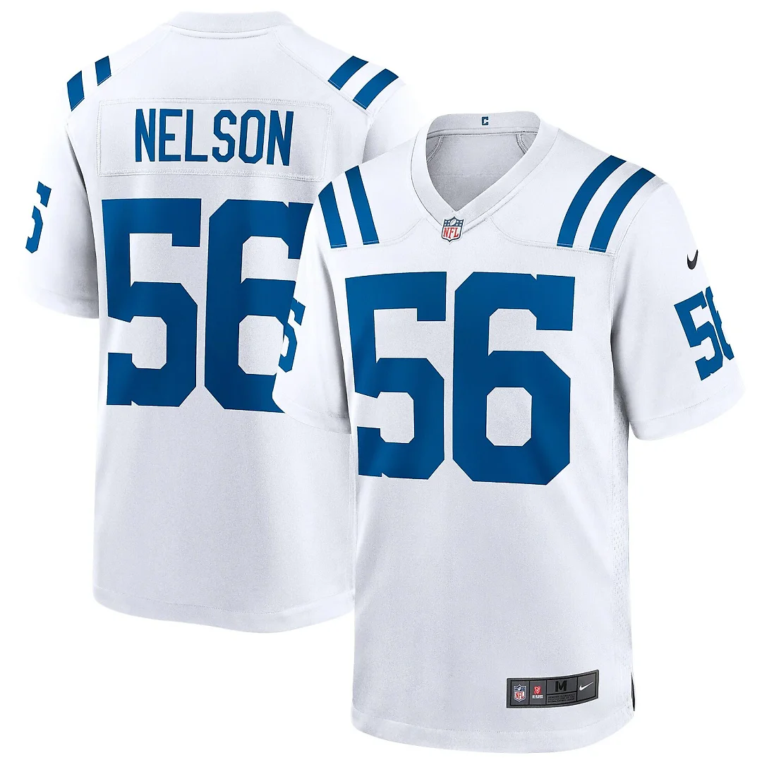 Zennovawear Quenton Nelson Indianapolis Colts Game Player Jersey - White
