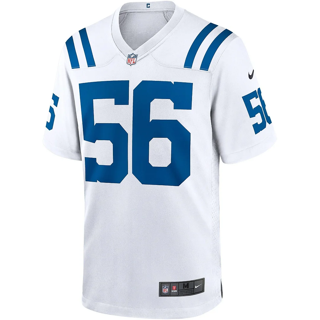 Zennovawear Quenton Nelson Indianapolis Colts Game Player Jersey - White