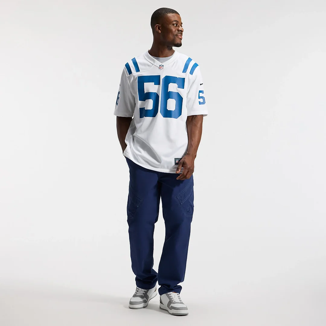 Zennovawear Quenton Nelson Indianapolis Colts Game Player Jersey - White