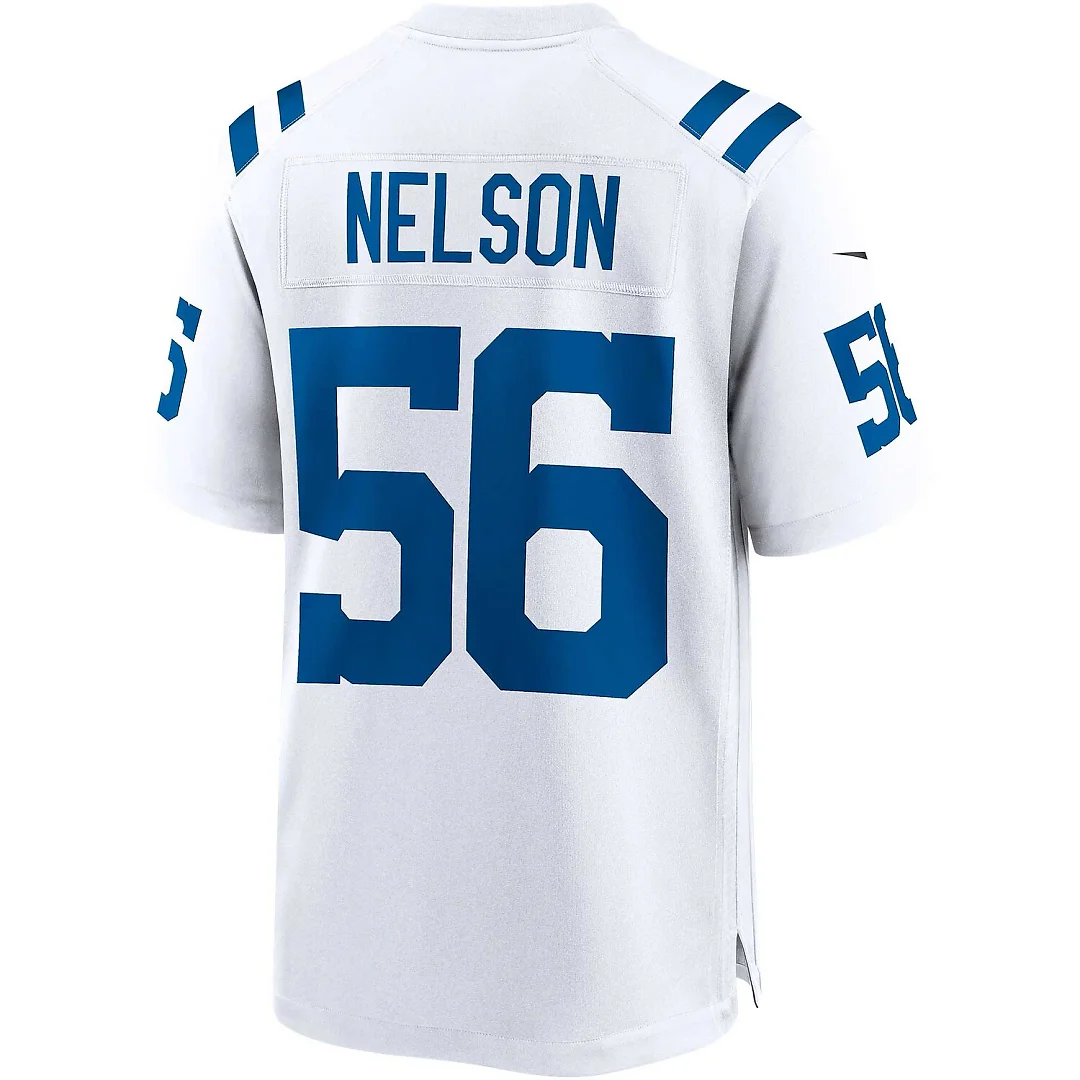 Zennovawear Quenton Nelson Indianapolis Colts Game Player Jersey - White