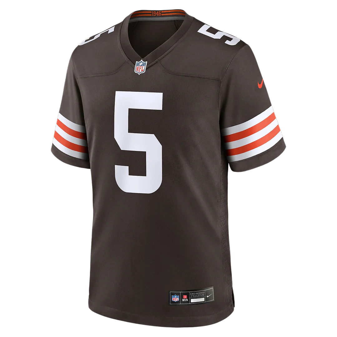 Zennovawear Quincy Williams Cleveland Browns Team Game Jersey - Brown