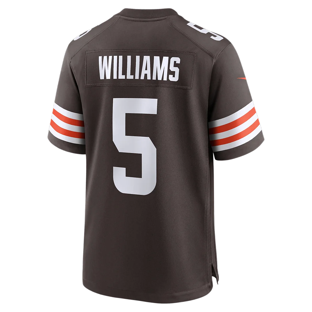 Zennovawear Quincy Williams Cleveland Browns Team Game Jersey - Brown