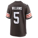Zennovawear Quincy Williams Cleveland Browns Team Game Jersey - Brown