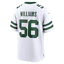 Zennovawear Quincy Williams New York Jets Game Jersey - Legacy White