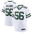 Zennovawear Quincy Williams New York Jets Game Jersey - Legacy White