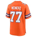 Zennovawear Quinn Meinerz Denver Broncos Alternate Game Jersey - Orange