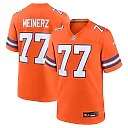 Zennovawear Quinn Meinerz Denver Broncos Alternate Game Jersey - Orange