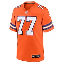 Zennovawear Quinn Meinerz Denver Broncos Alternate Game Jersey - Orange