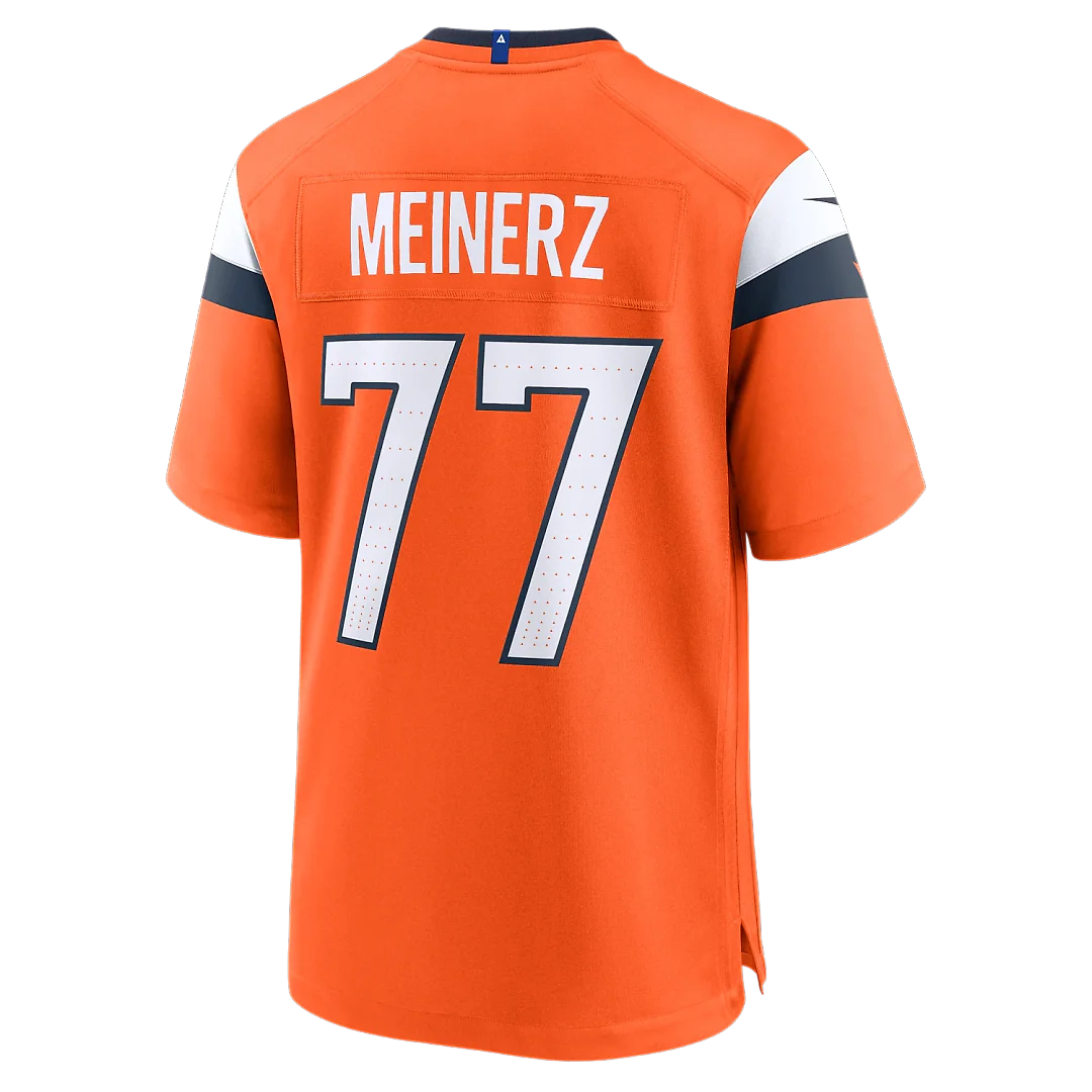 Zennovawear Quinn Meinerz Denver Broncos Team Game Jersey - Orange