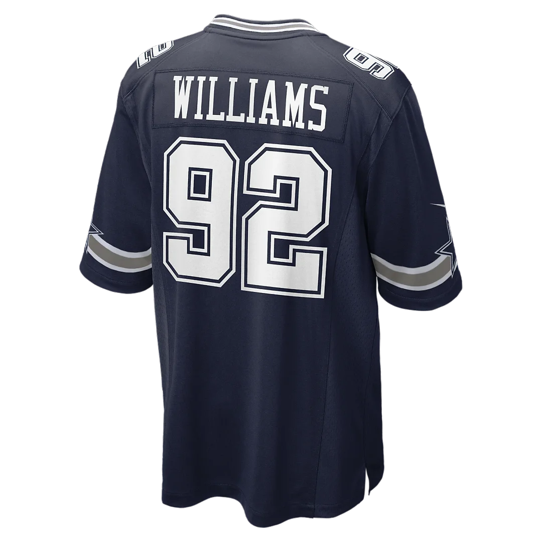 Zennovawear Quinnen Williams Dallas Cowboys Team Game Jersey - Navy