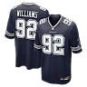Zennovawear Quinnen Williams Dallas Cowboys Team Game Jersey - Navy