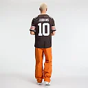 Zennovawear Quinshon Judkins Cleveland Browns Team Vapor FUSE. Stitched Limited Jersey - Brown