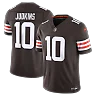Zennovawear Quinshon Judkins Cleveland Browns Team Vapor FUSE. Stitched Limited Jersey - Brown