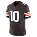 Zennovawear Quinshon Judkins Cleveland Browns Team Vapor FUSE. Stitched Limited Jersey - Brown