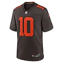 Zennovawear Quinshon Judkins Cleveland Browns Alpha Dawg Game Jersey - Brown