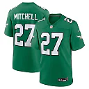 Zennovawear Quinyon Mitchell Philadelphia Eagles Alternate Game Jersey - Kelly Green