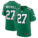Zennovawear Quinyon Mitchell Philadelphia Eagles Alternate Game Jersey - Kelly Green