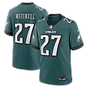 Zennovawear Quinyon Mitchell Philadelphia Eagles Team Game Jersey - Midnight Green