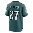 Zennovawear Quinyon Mitchell Philadelphia Eagles Team Game Jersey - Midnight Green