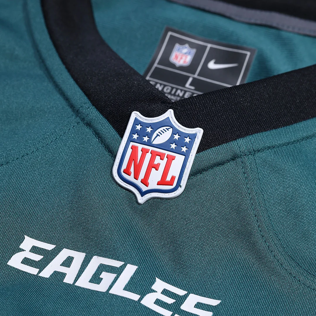 Zennovawear Quinyon Mitchell Philadelphia Eagles Player Game Jersey - Midnight Green