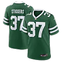 Zennovawear Qwan'tez Stiggers New York Jets Team Game Jersey - Legacy Green