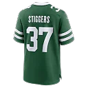 Zennovawear Qwan'tez Stiggers New York Jets Team Game Jersey - Legacy Green