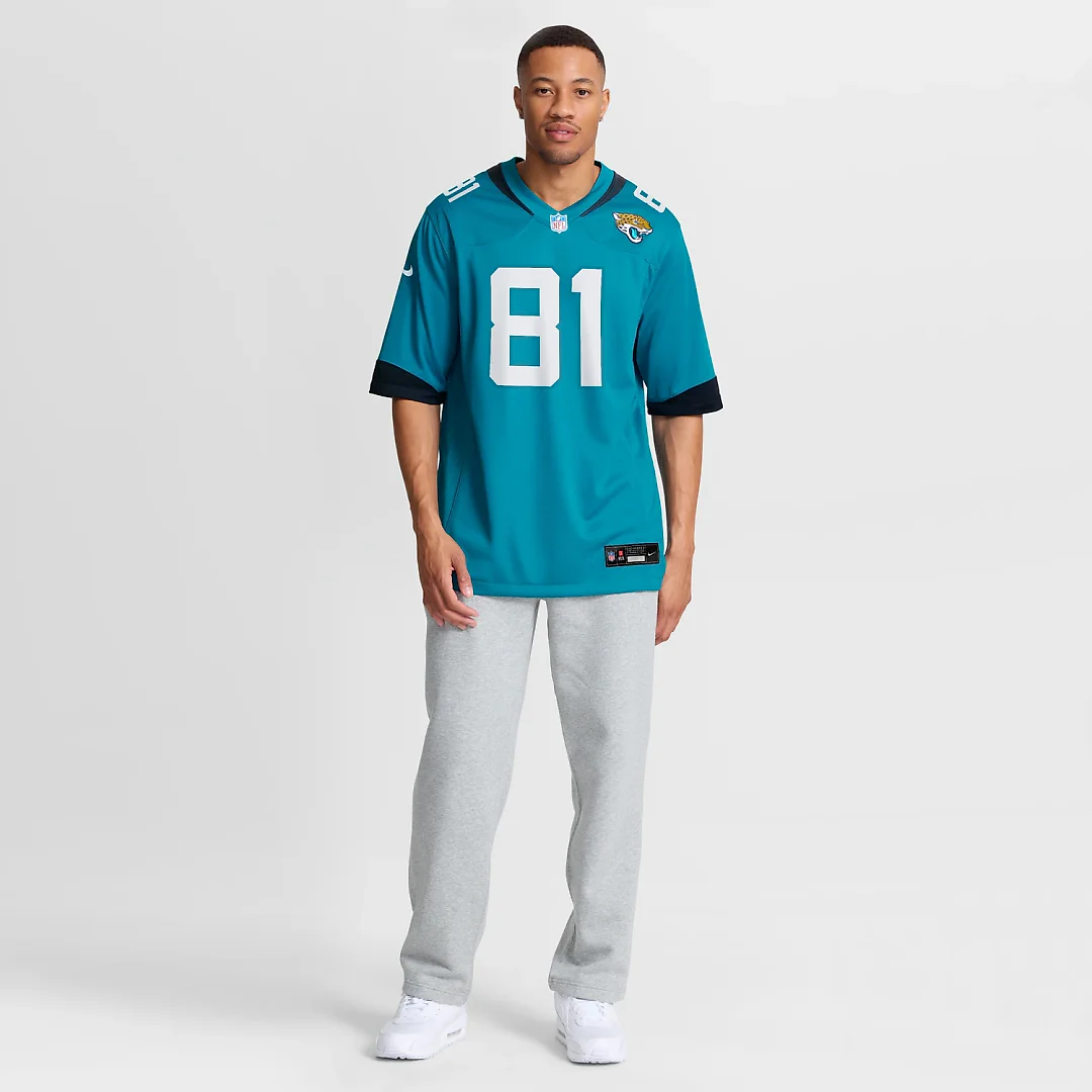 Zennovawear R. Jay Soward Jacksonville Jaguars Retired Player Team Game Jersey - Teal