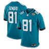 Zennovawear R. Jay Soward Jacksonville Jaguars Retired Player Team Game Jersey - Teal