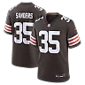 Zennovawear Raheim Sanders Cleveland Browns Team Game Jersey - Brown