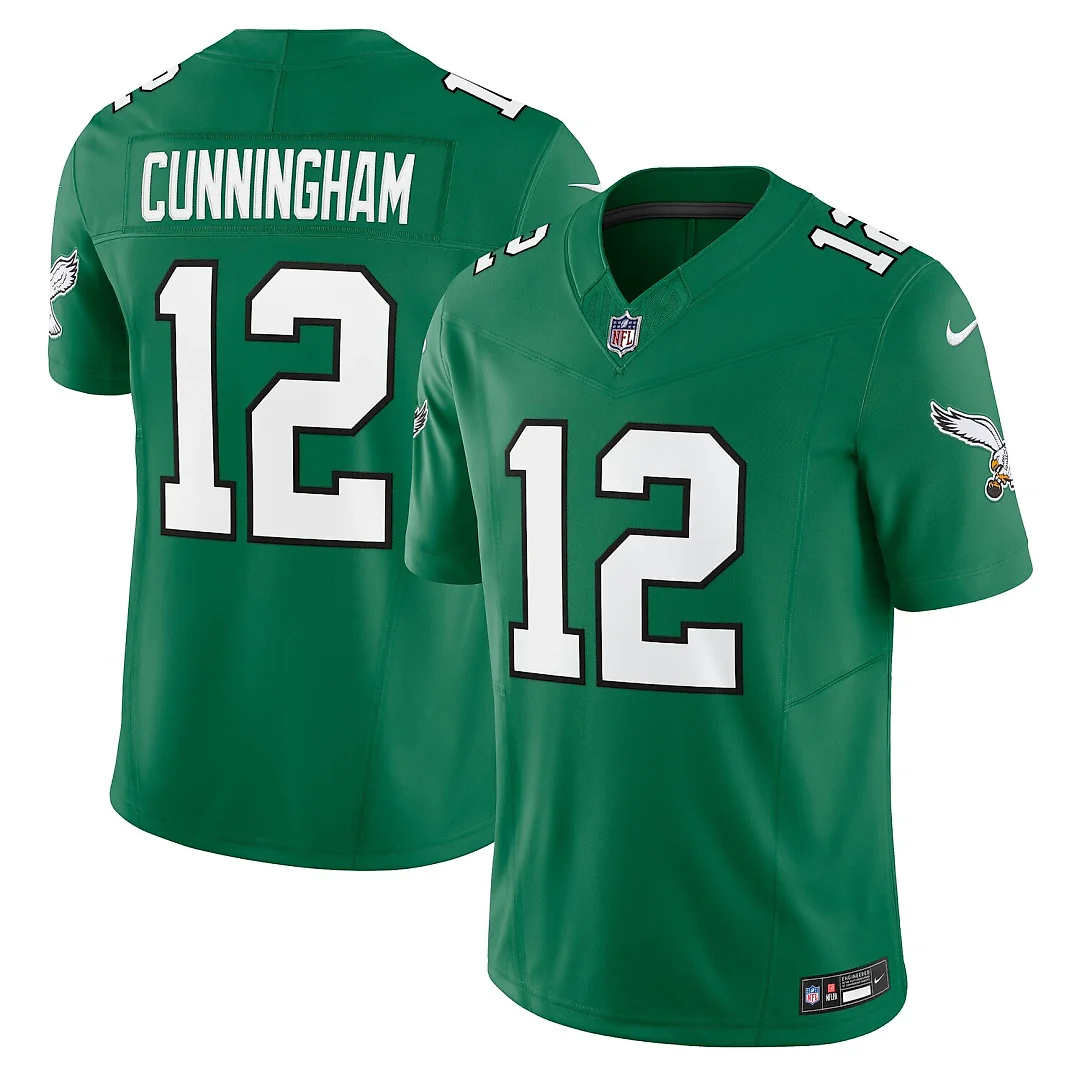 Zennovawear Randall Cunningham Philadelphia Eagles Alternate Vapor FUSE. Limited Jersey - Kelly Green