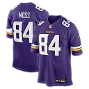Zennovawear Randy Moss Minnesota Vikings Game Retired Player Jersey - Purple