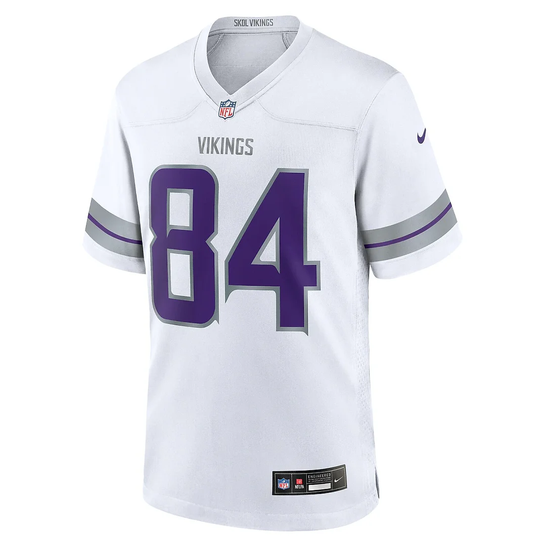 Zennovawear Randy Moss Minnesota Vikings Alternate Retired Player Game Jersey - White