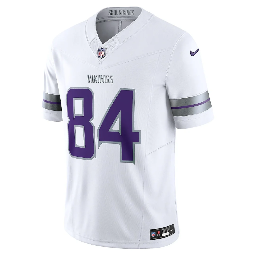Zennovawear Randy Moss Minnesota Vikings Alternate Vapor FUSE. Retired Player Limited Jersey - White