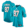 Zennovawear Rashard Lawrence Miami Dolphins Team Game Jersey - Aqua