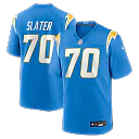 Zennovawear Rashawn Slater Los Angeles Chargers Game Jersey - Powder Blue