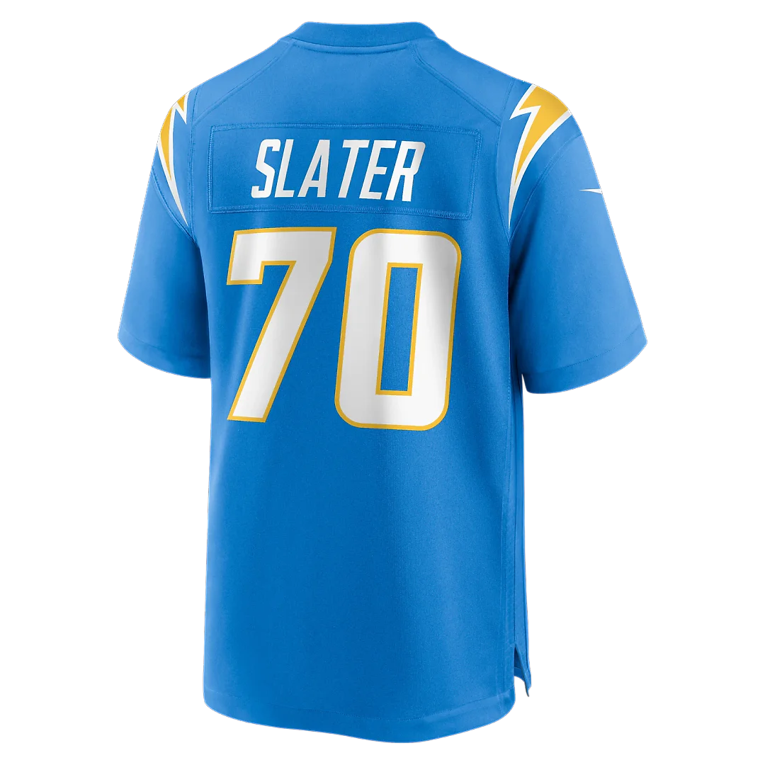 Zennovawear Rashawn Slater Los Angeles Chargers Game Jersey - Powder Blue