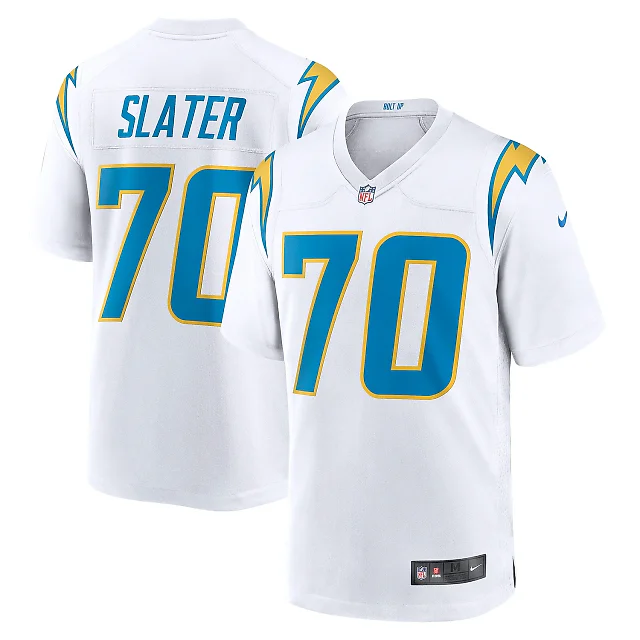 Zennovawear Rashawn Slater Los Angeles Chargers Game Jersey - White