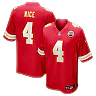 Zennovawear Rashee Rice Kansas City Chiefs Game Jersey - Red